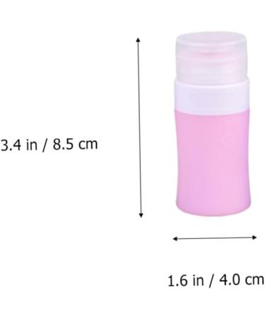 FRCOLOR Travel Lotion Container Dispensing Cosmetic Cylinder Silicone Squeeze Bottle - Buy Online on GoSupps.com