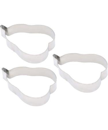 OUNONA 3 Pcs Cake Baking Molds Fondant Molds Cake Mold Cookie Mold Gummy Molds Cutting Molds Chocolate Baking Molds Biscuit DIY Baking Molds Stainless Steel Molds Dessert Fudge - Buy Online on GoSupps.com