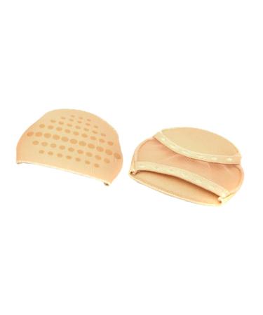 FOMIYES 1 Pair Shoe Inserts High Heel Shoe Pad Forefoot Pad High Heel Pad Peep-Toe Insole Pad for Shoes Half Size Pad High Heels Miss Khaki Medium