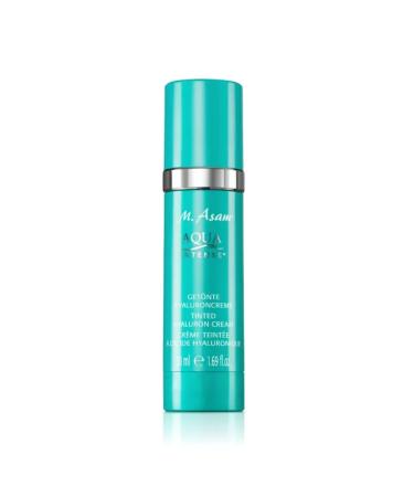M. Asam aqua intense tinted hyaluron cream (50ml) - face cream for a natural complexion wrinkles are optically pumped out & bumps the skin supplies with moisture - Buy Online on GoSupps.com