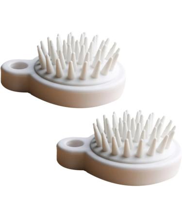 Beavorty 6-Pack Hair Wash Shampoo Brush Scalp Stimulating & Bathing Scrubber for Enhanced Cleansing Perfect Bathroom Accessory for Massage & Hair Care - Buy Online on GoSupps.com
