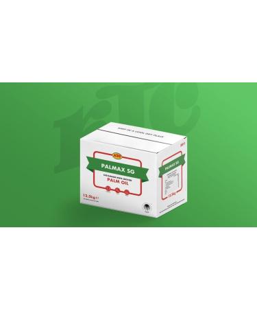 KTC Palmax SG Sustainable Palm Oil 12.5kg | Pure palm oil | derived from the flesh of the palm tree | oil is solid white fat | with smooth texture. Refined bleached Palm Oil - Buy Online on GoSupps.com