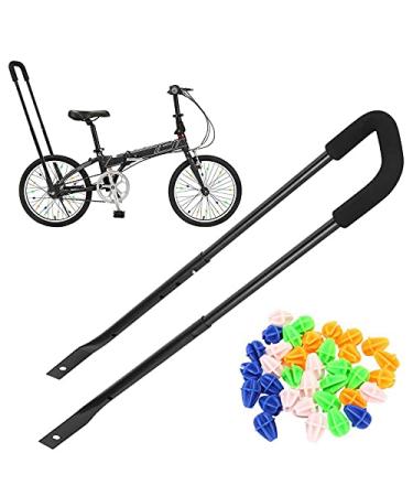 Lite-On Children Study Cycling Safety Balance Push Bar LT Cycling Bike Safety Trainer Handle Balance Push BarBlack