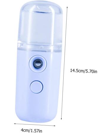 Baluue 1pc Portable Humidifier Handy Mist Sprayer Air Mister for Essential Oils Air Diffuser Blue Plastic 14.5X4CM - Buy Online on GoSupps.com