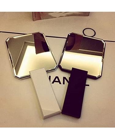 Handheld Cosmetic Mirror Barbers Beauty Hair Hairdressers Professional Barbers Mirror Black - Buy Online on GoSupps.com
