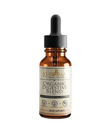 Khroma Organic Digestive Blend - 2 oz Liquid Dietary Supplement - 30 Servings in a Glass Bottle