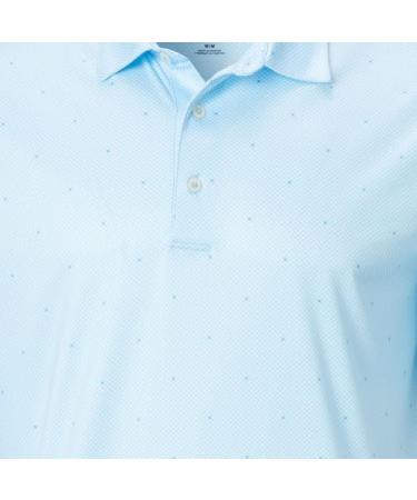 Greg Norman ML75 Microlux Jacks Print Polo - G7S23K466-441 - Misty Blue - L - Buy Online on GoSupps.com