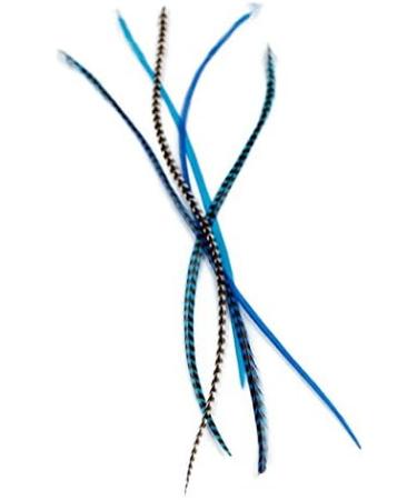 Real Feather Hair Extensions - Ice (5 Feathers) | Shop Now - Buy Online on GoSupps.com