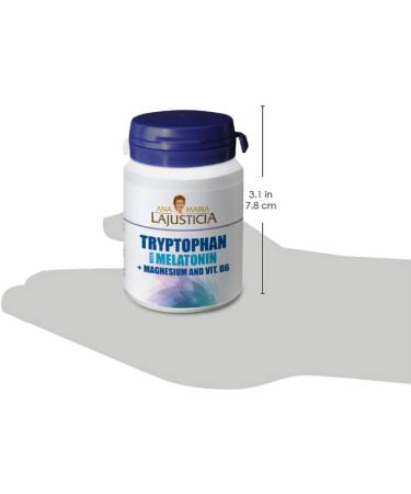 Ana Mar a Lajusticia Tryptophan Supplement Pack Tryptophan with Magnesium Melatonin and Vitamin B6 & Tryptophan with Magnesium and Vitamin B6 | - Buy Online on GoSupps.com