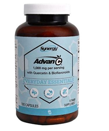 Vitacost Synergy Advan-C with Quercetin & Citrus Bioflavonoids -- 1000 mg - 180 Capsules