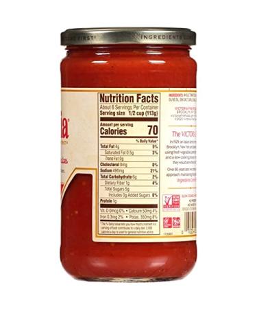 Victoria Marinara Pasta Sauce 24 Oz - Pack of 3 | Authentic Italian Flavor - Buy Online on GoSupps.com