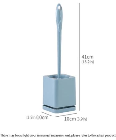 Flexible Toilet Bowl Brush and Holder Premium Quality Toilet Bowl Brush Durable Bristles Toilet Scrub Brush for Bathroom Cleaning Bathroom - Buy Online on GoSupps.com