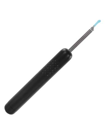 Wireless E Ear Cleaner Tool with 6 LED Lights & 1080p Microcamera - Durable Ear Wax Removal for Living Room (Black) | 30 Days Satisfaction Guarantee - Buy Online on GoSupps.com
