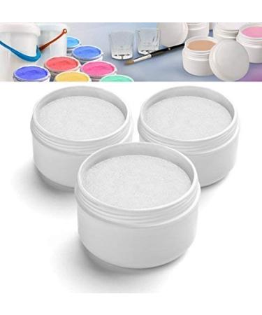 EuBeCos Acrylic Luxury Powder 3 x 30g CLEAR TOTAL 90g MADE IN GERMANY and 100% PBO-FREE!