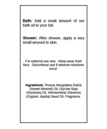 Eclectic Lady Jasmine Bath Oil 4 oz - Luxurious Aromatherapy Blend - Buy Online on GoSupps.com