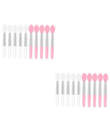 Didiseaon 20 Pcs Silicone Lip Brush Lipstick Applicator Lipstick Brush Applicator Cosmetics Brush Makeup Brush Lip Gloss Makeup Accessory Portable Lip Brush Makeup Lip Brush