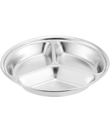 Milisten 3pcs Seasoning Sauce Dishes Stainless Traveling Olive Dipping Dishes Trip Food Sauce Dish Wasabi Mustard Flavor Dish Snack Plates Restaurants Seasoning Bowl Seasoning Dish Grid Mx3pcs Silverx3pcs - Buy Online on GoSupps.com