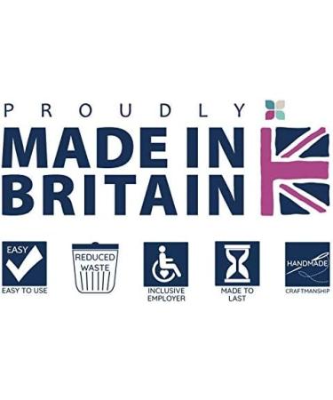 Blue Badge CO 5-Pack Small Cotton Facial Masks - Double Layer Face Cover in Aqua Marine Spotty with Filter Bag - Buy Online on GoSupps.com