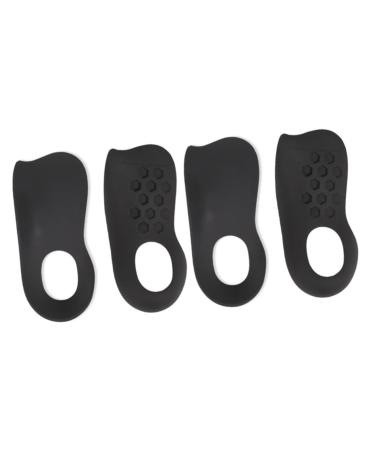 FOMIYES 2 Pairs Orthopedic Insoles Correction Insoles Arch Foot Pads Feet Cushions Shoes Inner Sole Plantillas Ortop dicas para Hombre Foot Corrective Insole Man High Heels Pad TPR