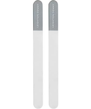 LEIGHTON DENNY Set of 2 Small Crystal Nail Files (135mm) with Cases - Buy Online on GoSupps.com