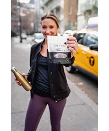 AMG Snacks Espresso Energy Bites | Pack of 3 (4.3 oz each) | Date & Nut Protein Bars | Non-GMO, Gluten-Free, Vegan | All Natural Ingredients - Buy Online on GoSupps.com