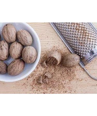 Nutmeg | Nutmegs Whole Dried Grade A Premium Quality 100g 100.0 grams - Buy Online on GoSupps.com