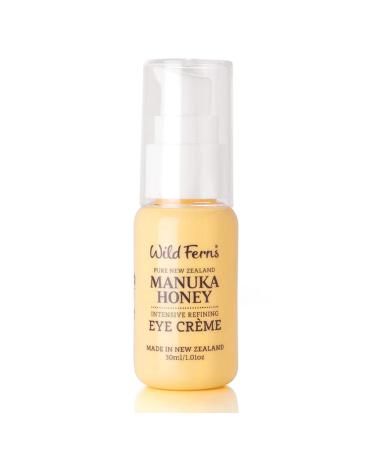 Wild Ferns Manuka Honey Intensive Refining Eye Cr me  92% Natural  30 milliliters