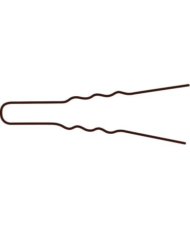 BaByliss 2 Inch Crimped Hair Pins Brown