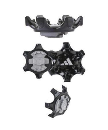 adidas THiNTech Replacement Bulk Spike Cleats 20pcs, Black