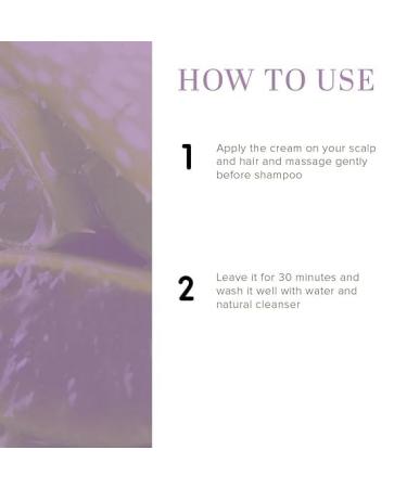 Protein Hair Cream | Soft & Shiny Hair | Natural Cream for Dry Hair | Paraben & Silicone-Free | All Hair Types - Buy Online on GoSupps.com