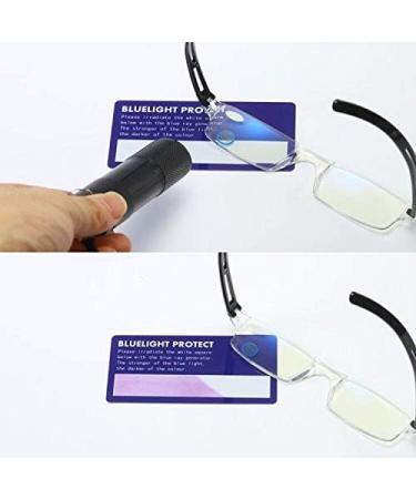 Kokobin Frameworkless Blue Light Reading Glasses | Anti-Blue Light Visual Aid for Men & Women | Purple +3.0 Diopters - Buy Online on GoSupps.com