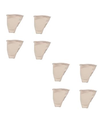 Magik 2-4Pairs Gel Bunion Corrector Toe Straightener Splint Protector Valgus Hallux (4 Pairs Nude) 4 Pairs Nude