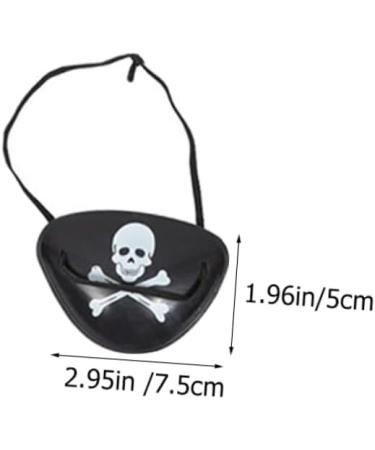 Didiseaon 24 Pcs Pirate Eye Patches Kids & Adults Halloween Costume Accessories | Blindfolds for Parties & Play - Buy Online on GoSupps.com