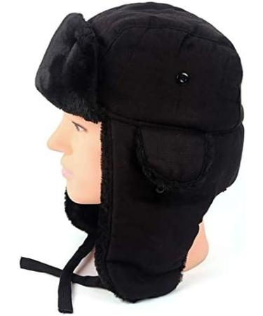Unisex Winter Trapper Hat | Windproof Bomber Hat with Ear Flaps for Skiing & Hunting - Buy Online on GoSupps.com