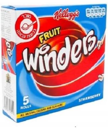 Kellogg's Fruit Winders Strawberry Snack 5 x 17g - Buy Online on GoSupps.com