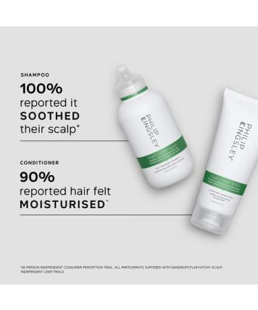  Philip Kingsley Philip Kingsley Kit de shampoing et de conditionneur Flaky/Itchy Scalp | Anti-Dandruff Shampooing and Conditioner | Dry Oily Scalp Treatment | Soothes and Calms the Scalp | 2 sets | 250 ml et 200 ml - Buy Online on GoSupps.com