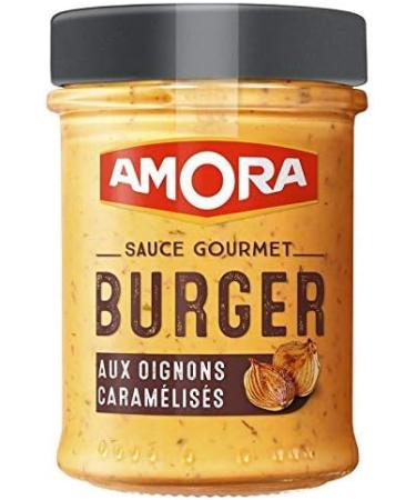 AMORA Burger Sauce with Caramelised Onions 188 g Pack of 2 Best Offer - Buy Online on GoSupps.com