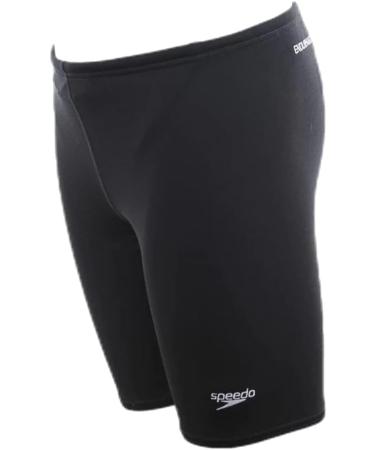Speedo Endurance+ Jammer Swim Shorts for Boys 13-14 Years | Durable Black Swimwear for Competitive Swimmers - Buy Online on GoSupps.com