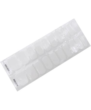 Semi Cured Gel Nail Strips 32 PCS Gel Nail Polish Stickers Wraps Adhesive Gel Nail Stickers with Nail File Stick and Sealing Strip(M) - Buy Online on GoSupps.com