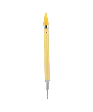 Buy Nail Punctuation Pen - Two-Sided Bonbon Colored Manicure Tool (Yellow) | International Shipping Available - Buy Online on GoSupps.com