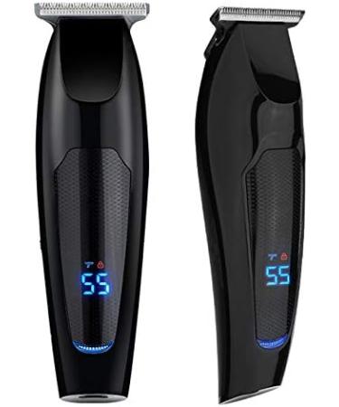 Luejnbogty Electric Hair Clipper USB Rechargeable Professional Hair Barber Haircutter LED Display Digital with 5 Limit Combs - Buy Online on GoSupps.com