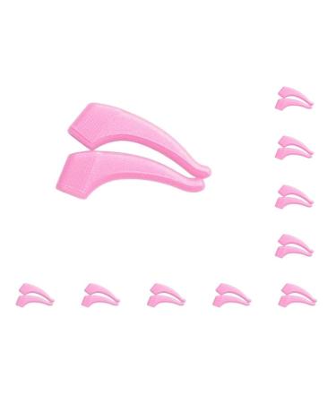 10 set with 2 pieces of anti-slip ears for glasses comfortable for children and adults pink 3.7 x 1.8 cm 10 set (pink 3.7 x 1.8 cm)