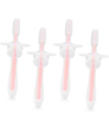 Minkissy 8-Pack Infant Toothbrush Set | Soft Bristle Training Toothbrush for Newborns & Toddlers - Perfect for Gentle Oral Care - Buy Online on GoSupps.com