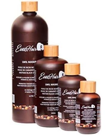 EvasHair Lwil MaskritiBlack Castor Oil from Haiti 250 ml - Buy Online on GoSupps.com