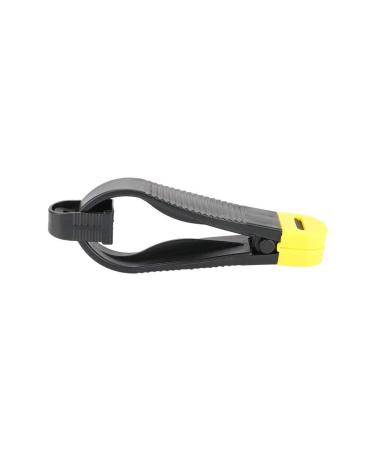 Alomejor Power Grip Release Clip ABS Release Clip for Plane Board Downrigger Trolling Boat Sea Fishing Black + Yellow