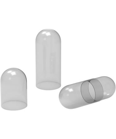 DR T T DR T&T 1000 Size 00 Gelatin Clear Bodytop Separated Capsules with Certificate UK Seller - Buy Online on GoSupps.com