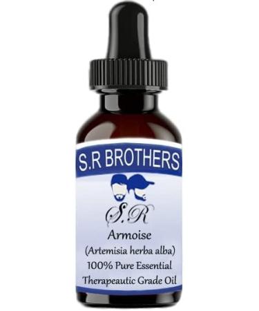Buy SR Brothers Armoise Essential Oil 100% Pure Therapeutic Grade (10 ml) - Natural Aromatherapy for Wellness - Buy Online on GoSupps.com
