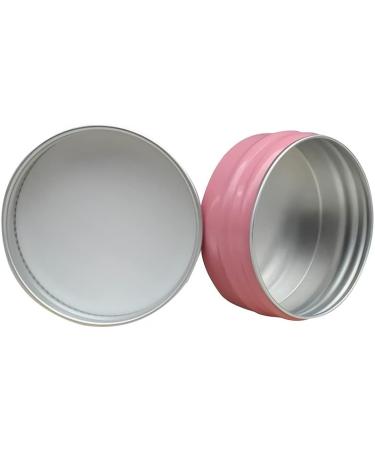 Zeoabsy 10 Pack 15ml Pink Aluminum Cream Boxes - Screw Top Cans for Cosmetics Candles & Ointments with 5x Spoons & Etiquette Labels - Ideal for International Shipping - Buy Online on GoSupps.com
