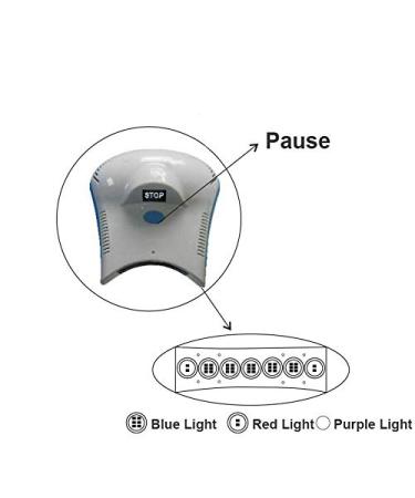 Dental LED Teeth Whitening Lamp | Touchscreen Accelerator for Effective Tooth Bleaching - Buy Online on GoSupps.com