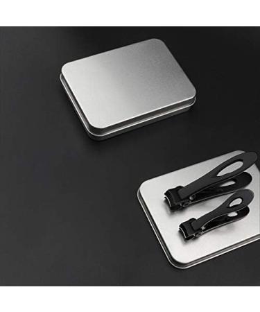 Panysilioer 2-Piece Stainless Steel Big Mouth Nail Clippers Anti-Splash Nail Clippers Set - Buy Online on GoSupps.com